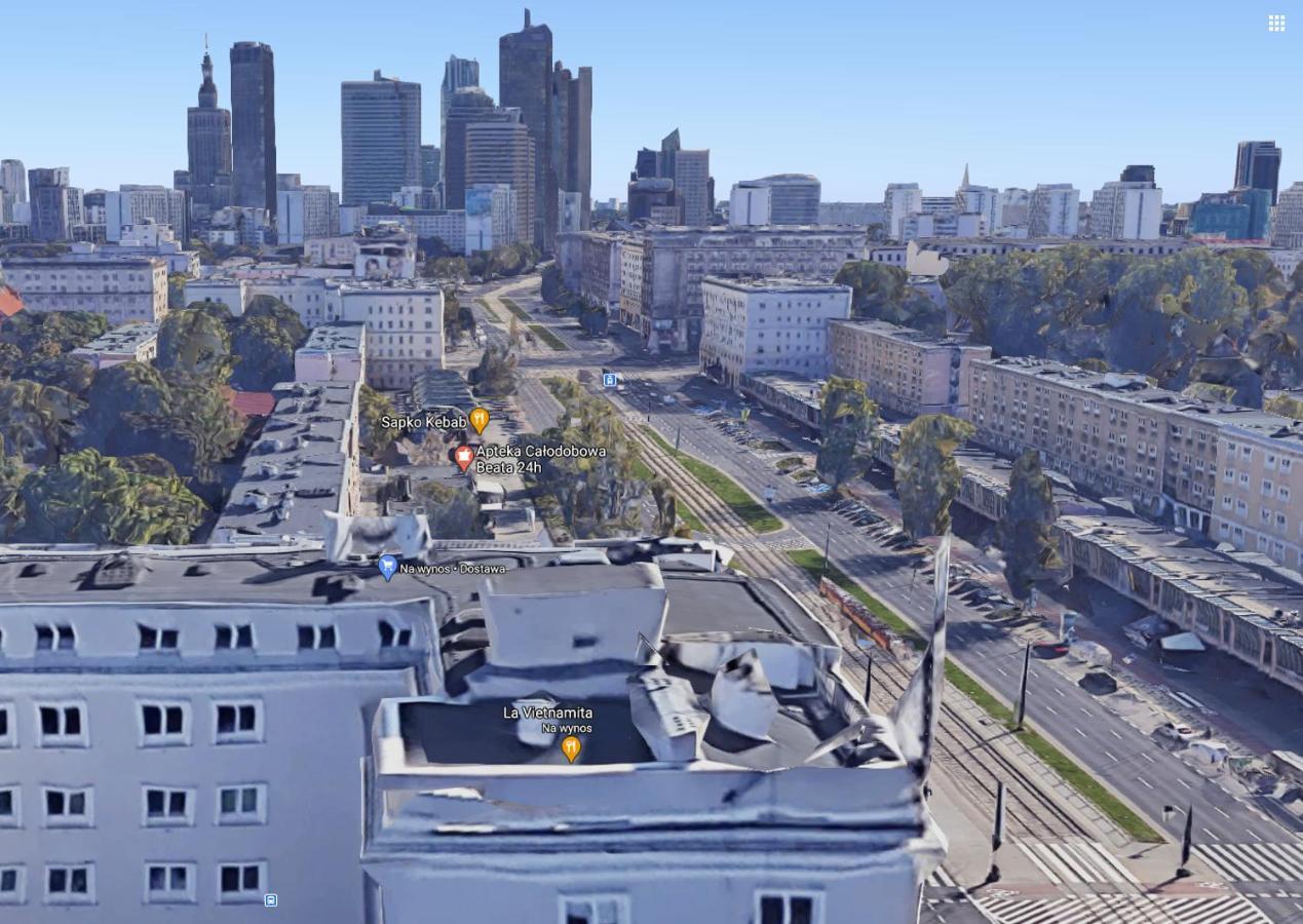 Nowolipki Studio, City Center Skyline View - Warsawstay المظهر الخارجي الصورة