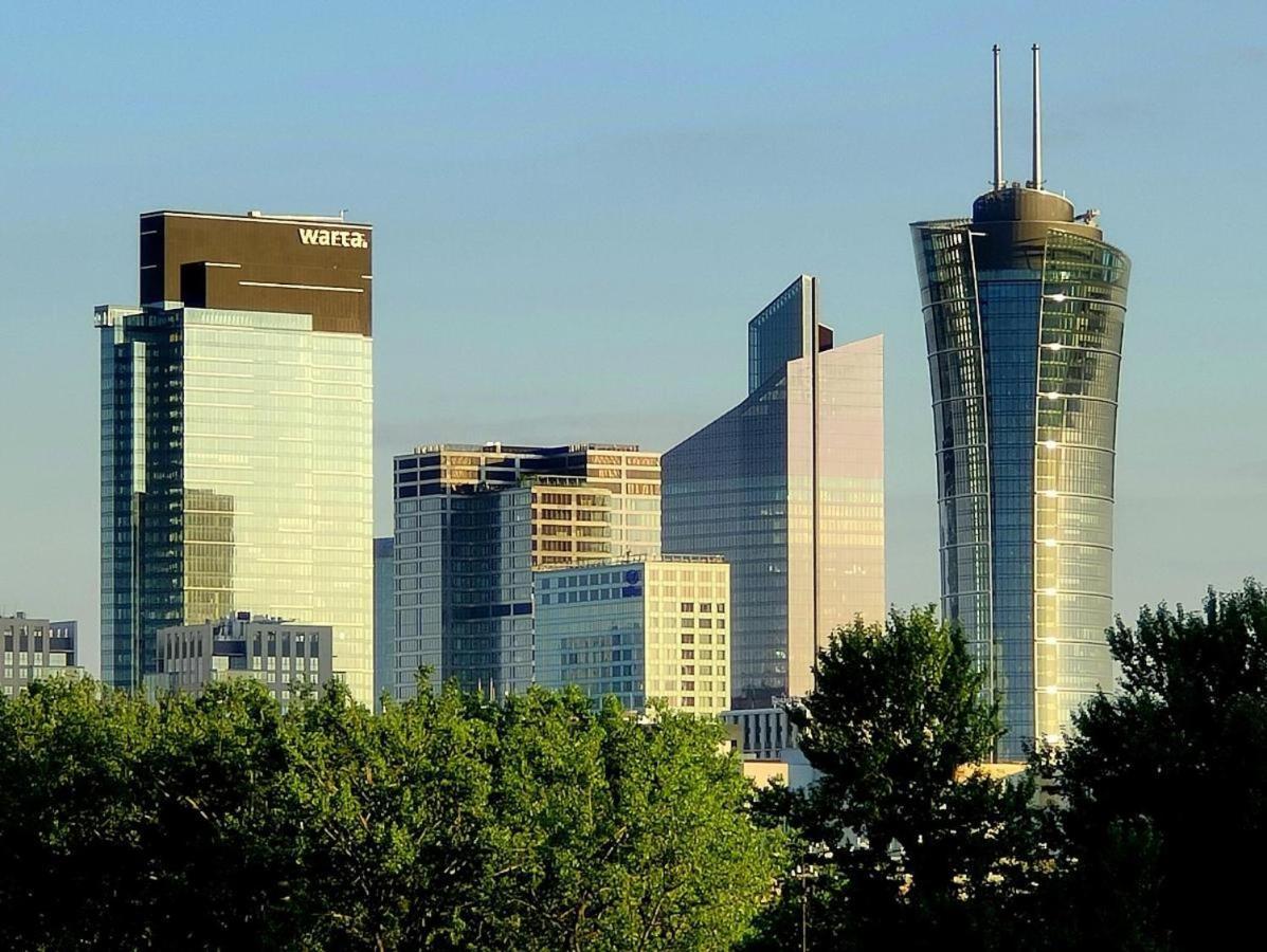 Nowolipki Studio, City Center Skyline View - Warsawstay المظهر الخارجي الصورة